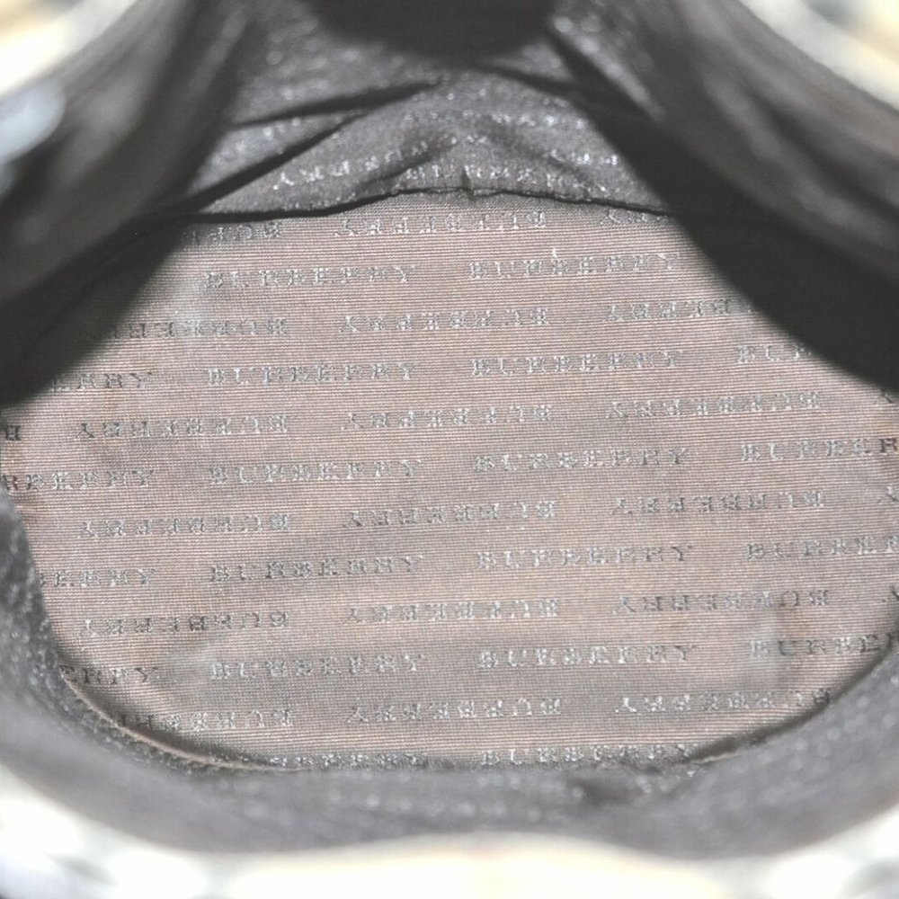 Authentic Burberry Nova Check Shoulder HandBag PVc - Picture 10 of 11